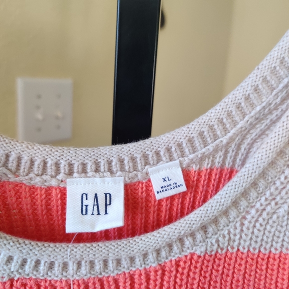 Gap Striped Tie Strap Knit Tank Top NWT - Picture 7 of 13